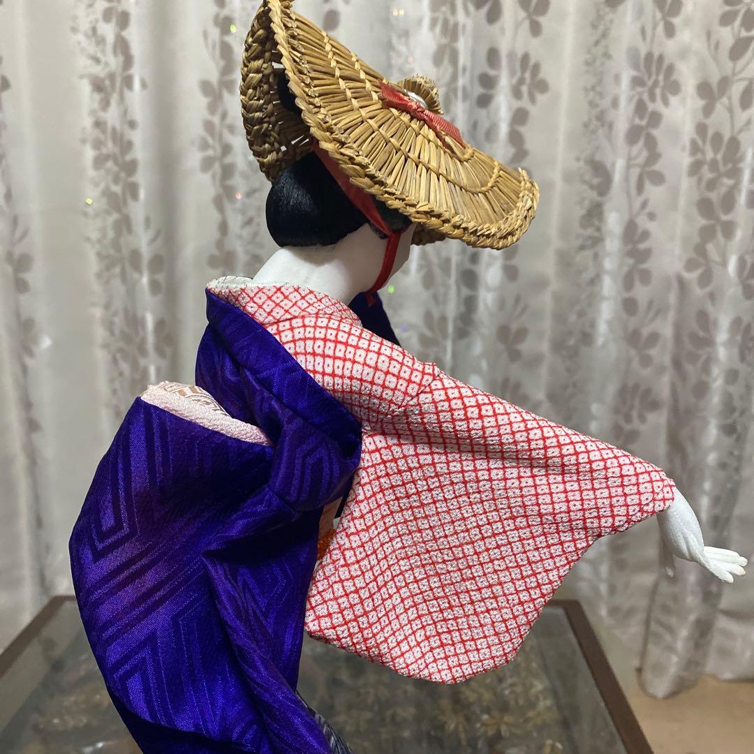 レトロ　佐渡おけさ　人形　　高さ45㎝　美品