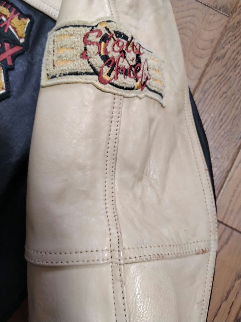 AVIREX アビレックス オールレザースタジャン SIOUX CHIEFS