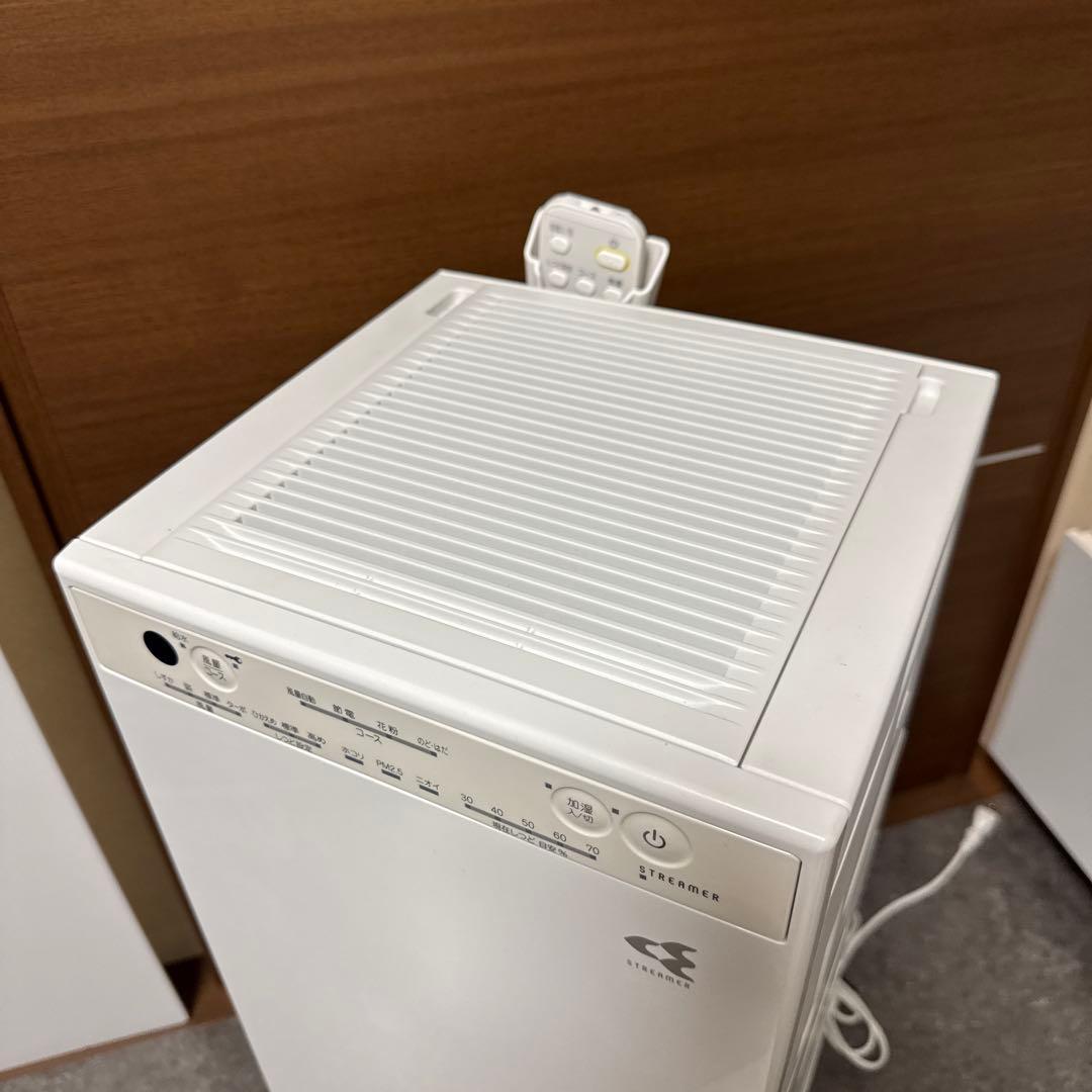 【動作確認済】ダイキン/DAIKIN●空気清浄機●MCK55XE8-Wリモコン付