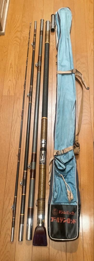 【超希少】　名竿　オリムピック　ゴールデンロッド　オクトパスシート　石鯛　アラ