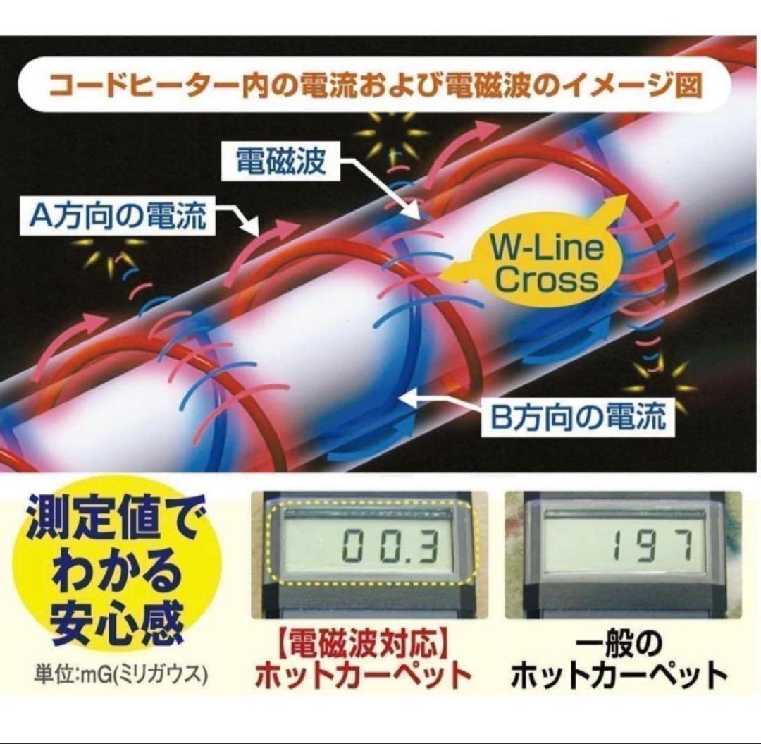ゼンケン 電磁波カット ホットカーペット 3畳タイプ 本体のみ ZCB-30P