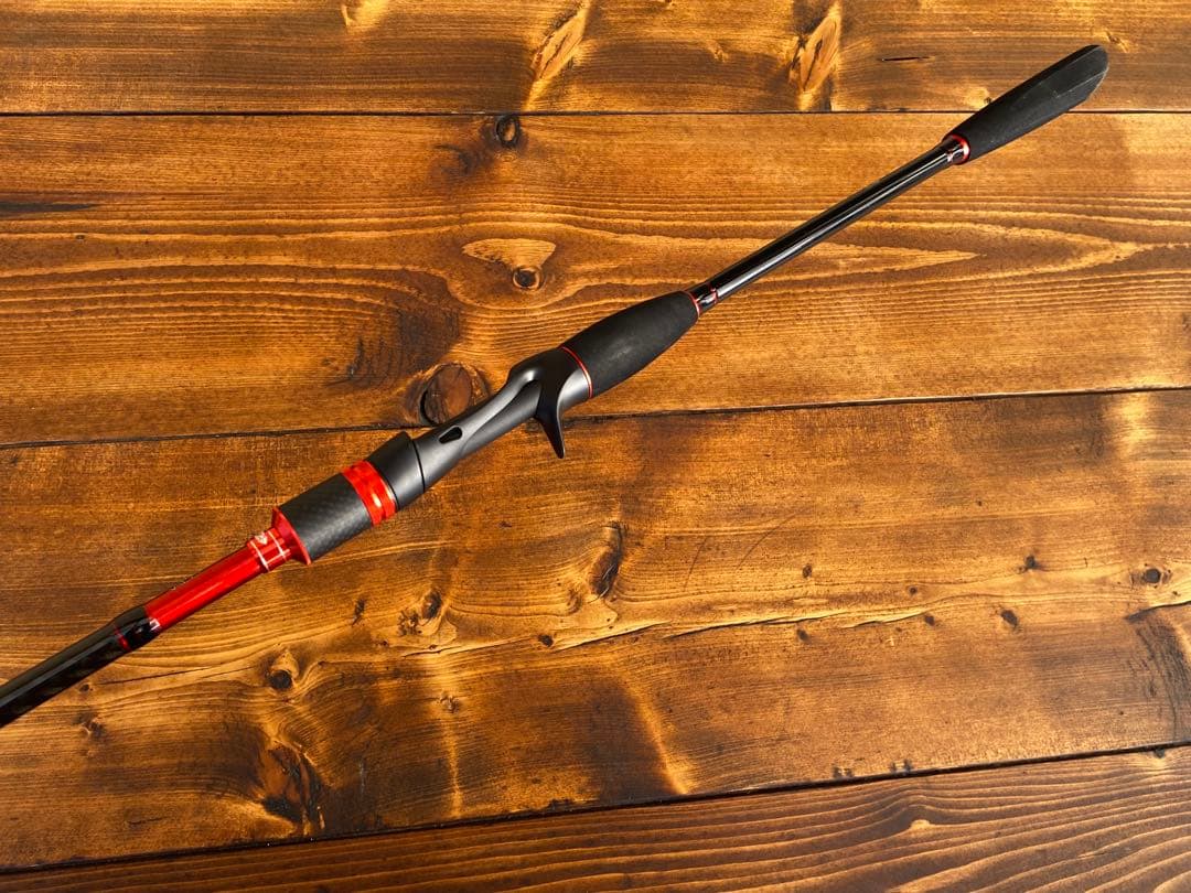 ジギングロッド　デジタルカウンター付きリール　イカメタル　スパイラル　左ハンドル