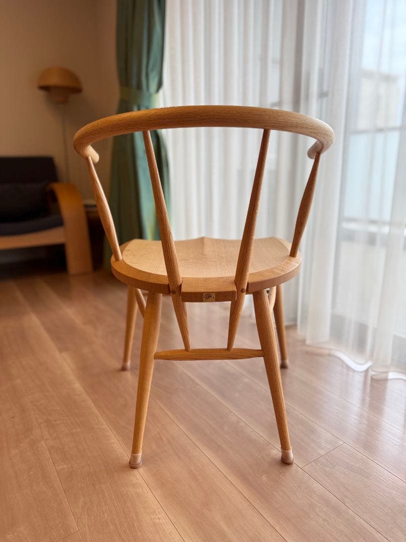 高山ウッドワークスカフェチェア 木製ダイニングチェア③