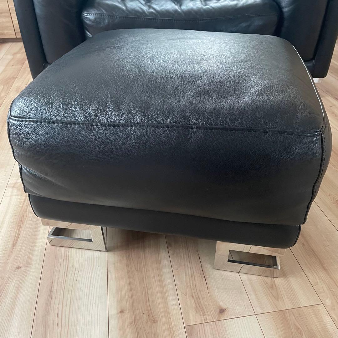 【手渡し希望】KELVIN GIORMANI 1人がけソファー　オットマン付き