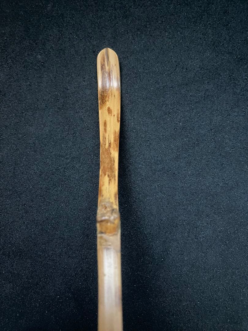 大徳寺　如意庵　大亀老師　雲紋竹 茶杓　大徳寺511世管長 立花大亀　大亀 箱書