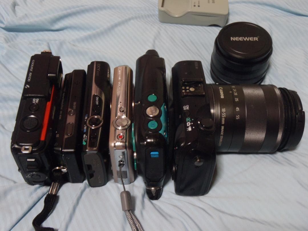 ♥️スマホ転送★７台セットー3台★キャノン一眼レフ★ニコン★今はバッテリー付