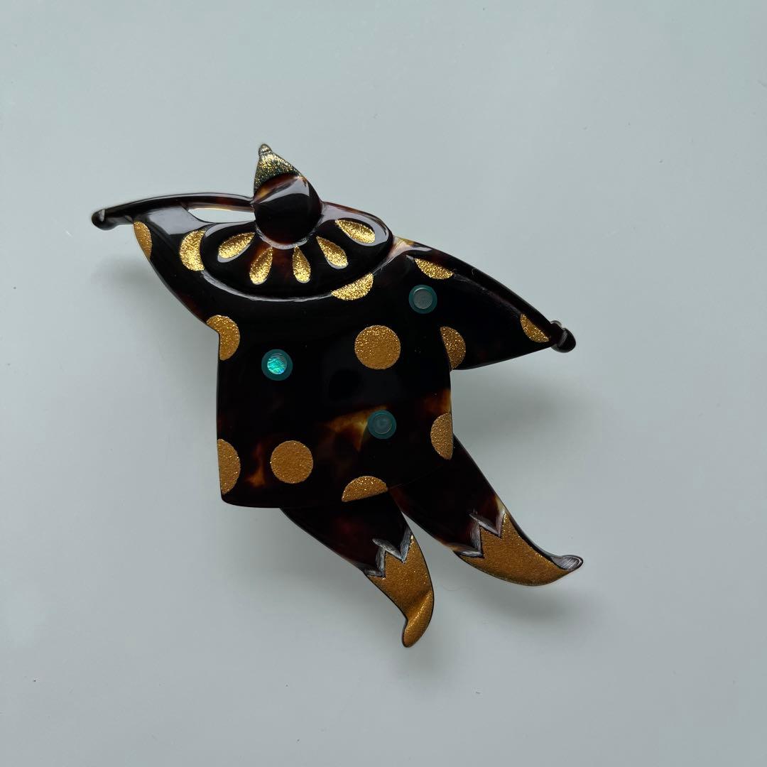 最終値下げ！8000鼈甲　ブローチ