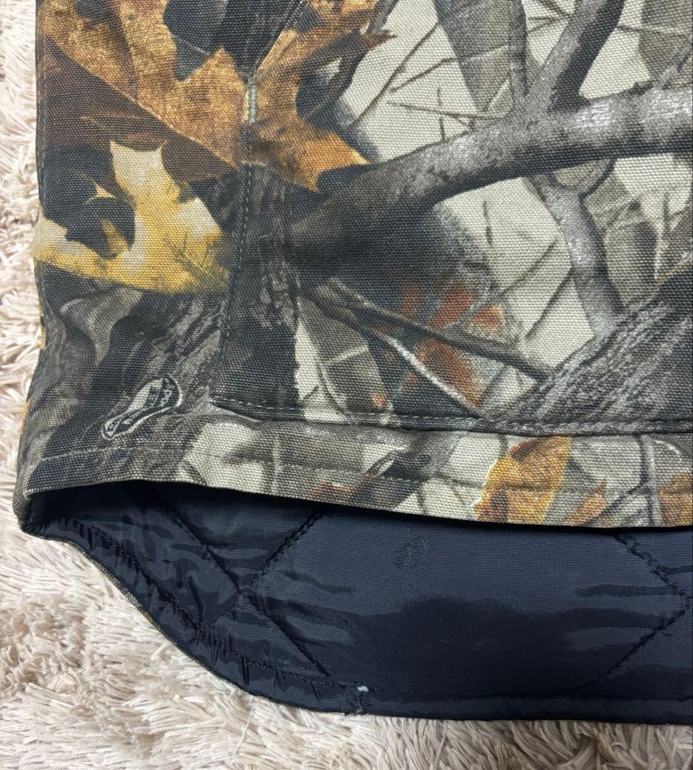 カーハート　ダックベスト　リアルツリー　ブラウン　XLサイズ