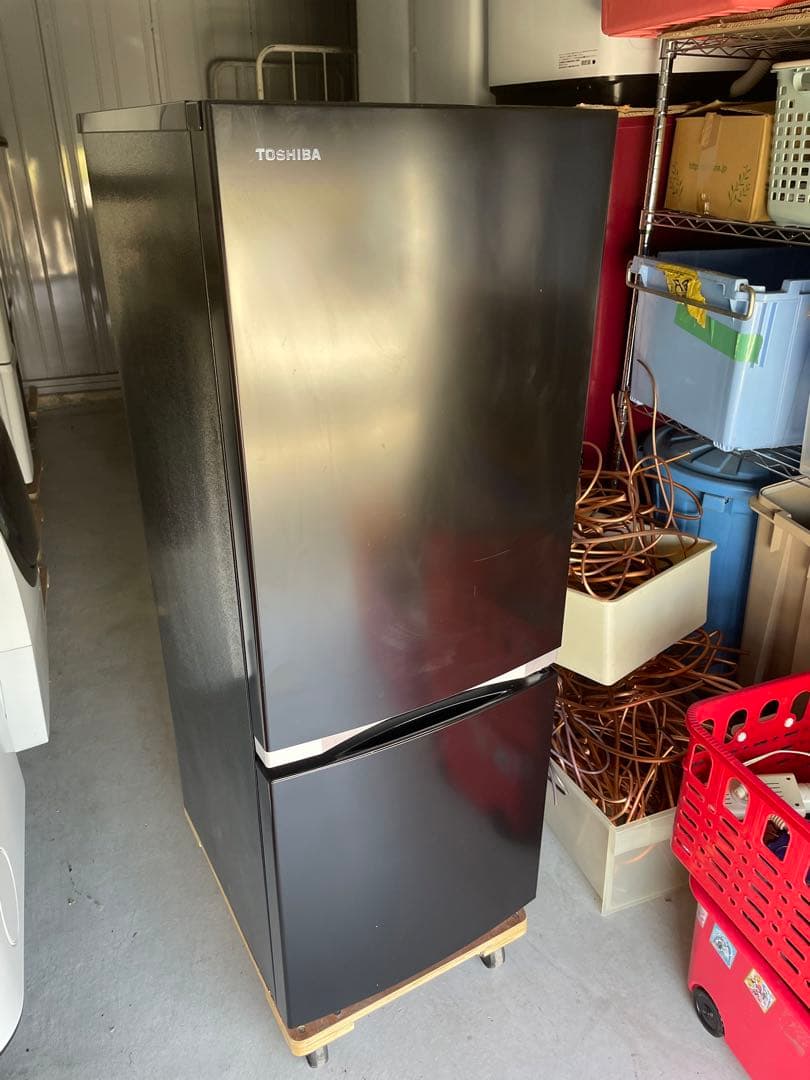 引取歓迎愛知　東芝 153L GR-S15BS(K) 2021年製