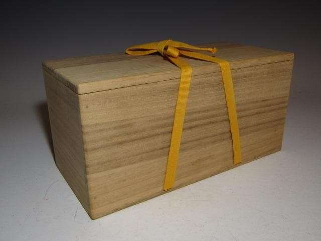 黒田正玄 竹置筒花入「嘉祥」而妙斎花押の逸品! n563