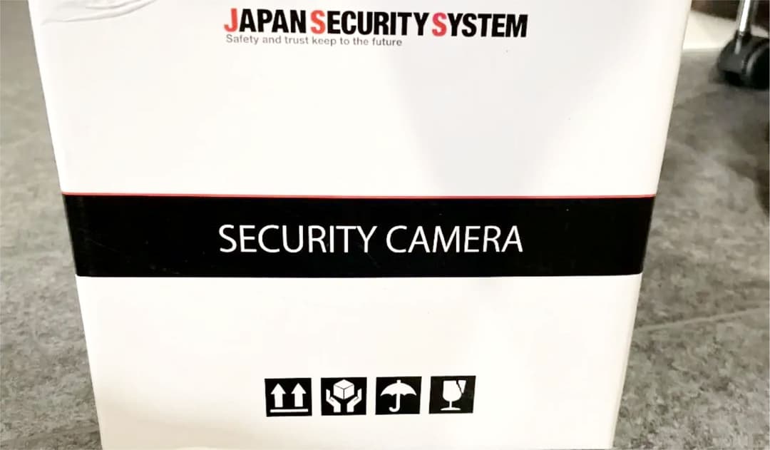 防犯カメラ 新品未使用 Japan security system