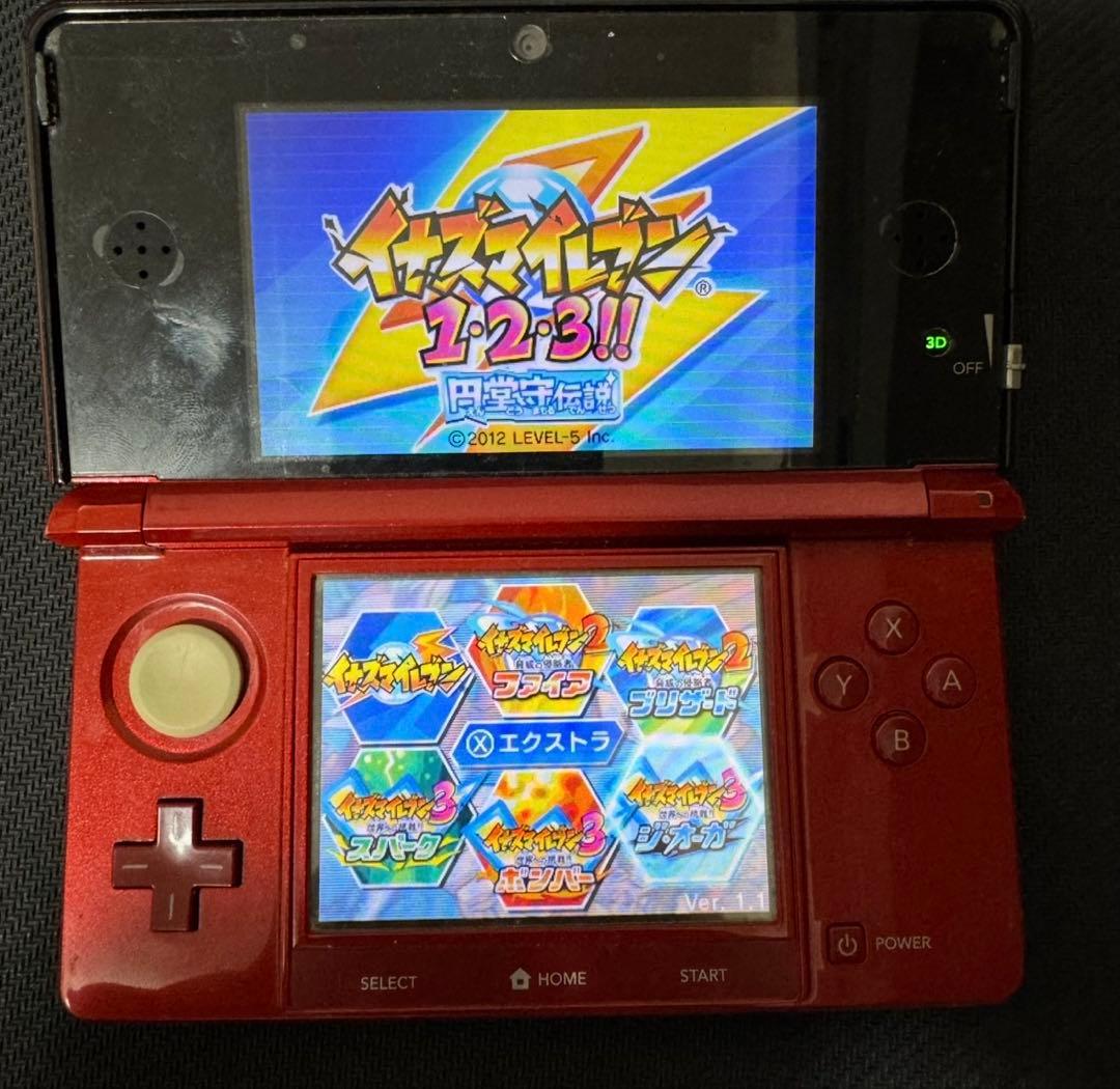 [動作確認済み]3DS イナズマイレブン1・2・3 円堂守伝説 レベルファイブ