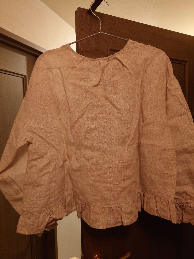 SamansaMos2立川限定 リネンバブーショカ付きエトワールブラウス