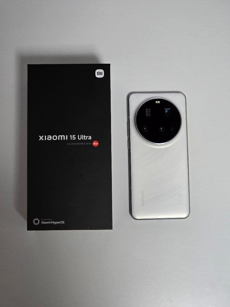 Xiaomi 15 Ultra 本体 512+16GBフォトグラフィーキット付き
