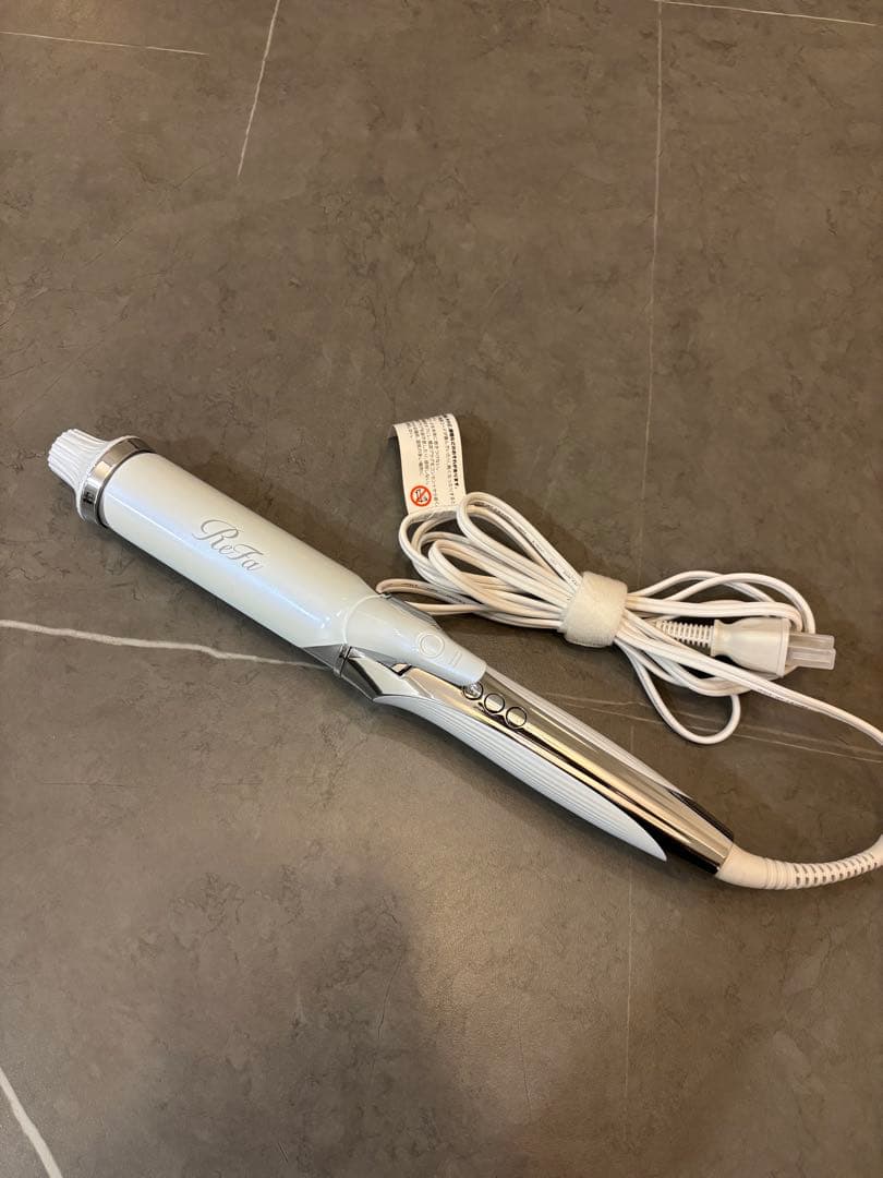 リファカールアイロンプロ ホワイト 38mm