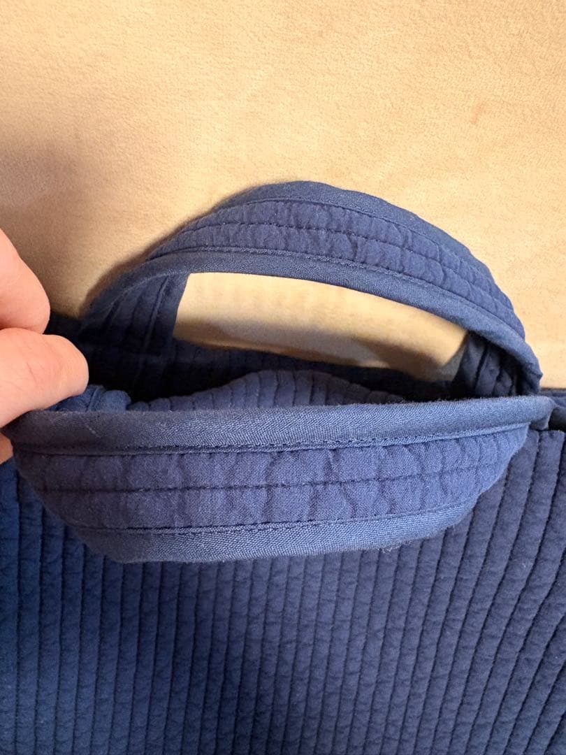 美品❣️ ピオヌンナル pionunnal　マイレディ　ネイビー ハンドバッグ