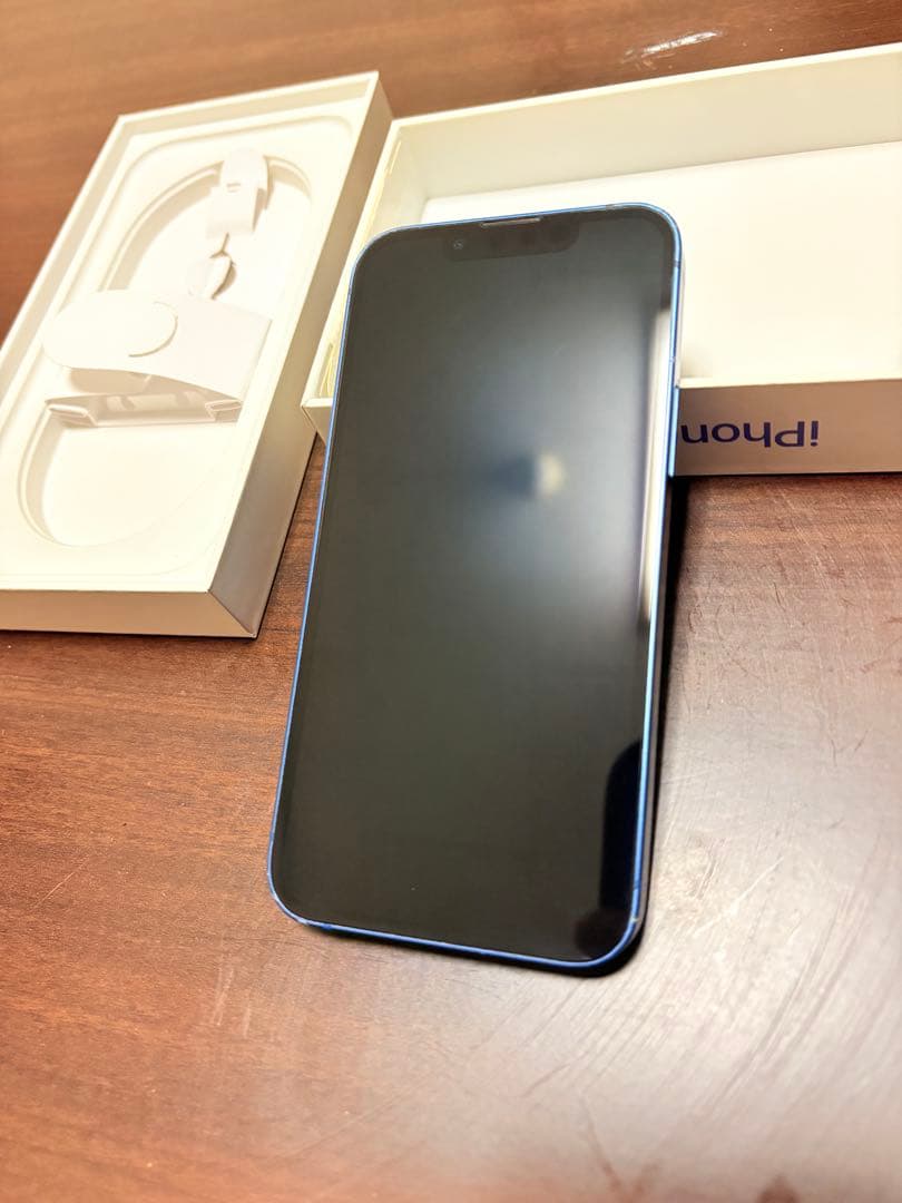 iPhone13mini 本体 ブルー 128GB