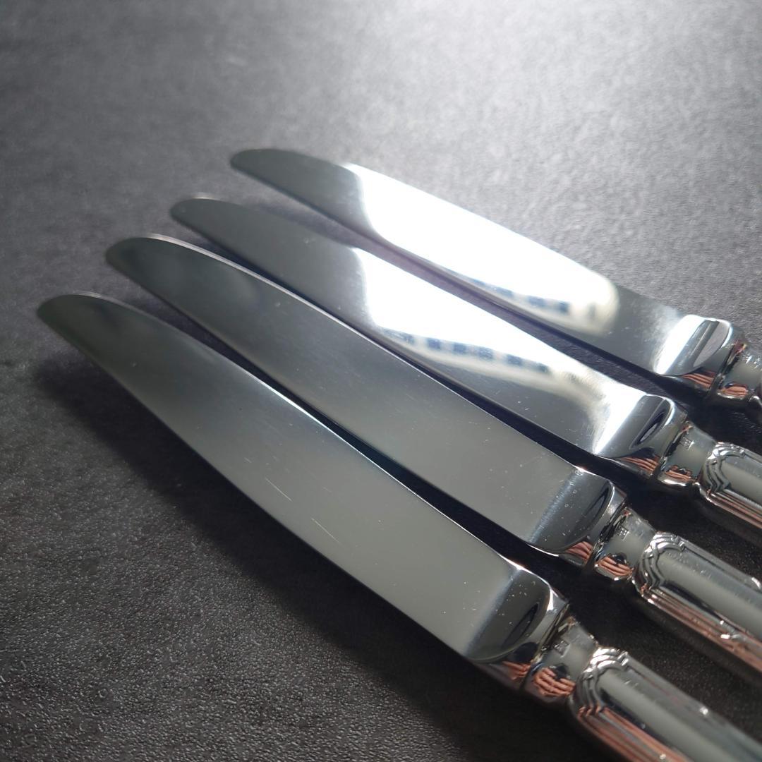 美品 クリストフル リュバン デザートナイフ 4点