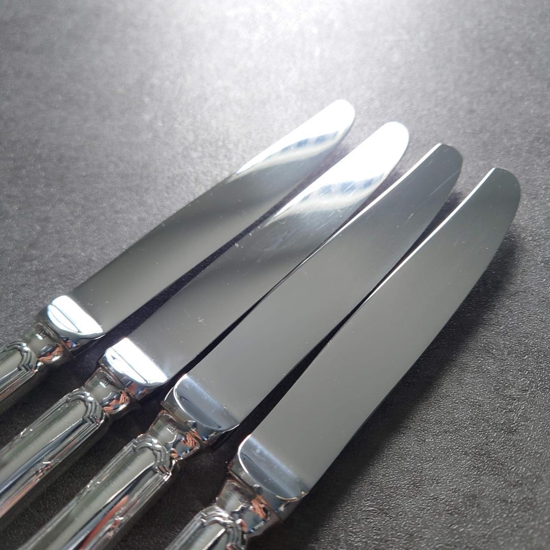 美品 クリストフル リュバン デザートナイフ 4点