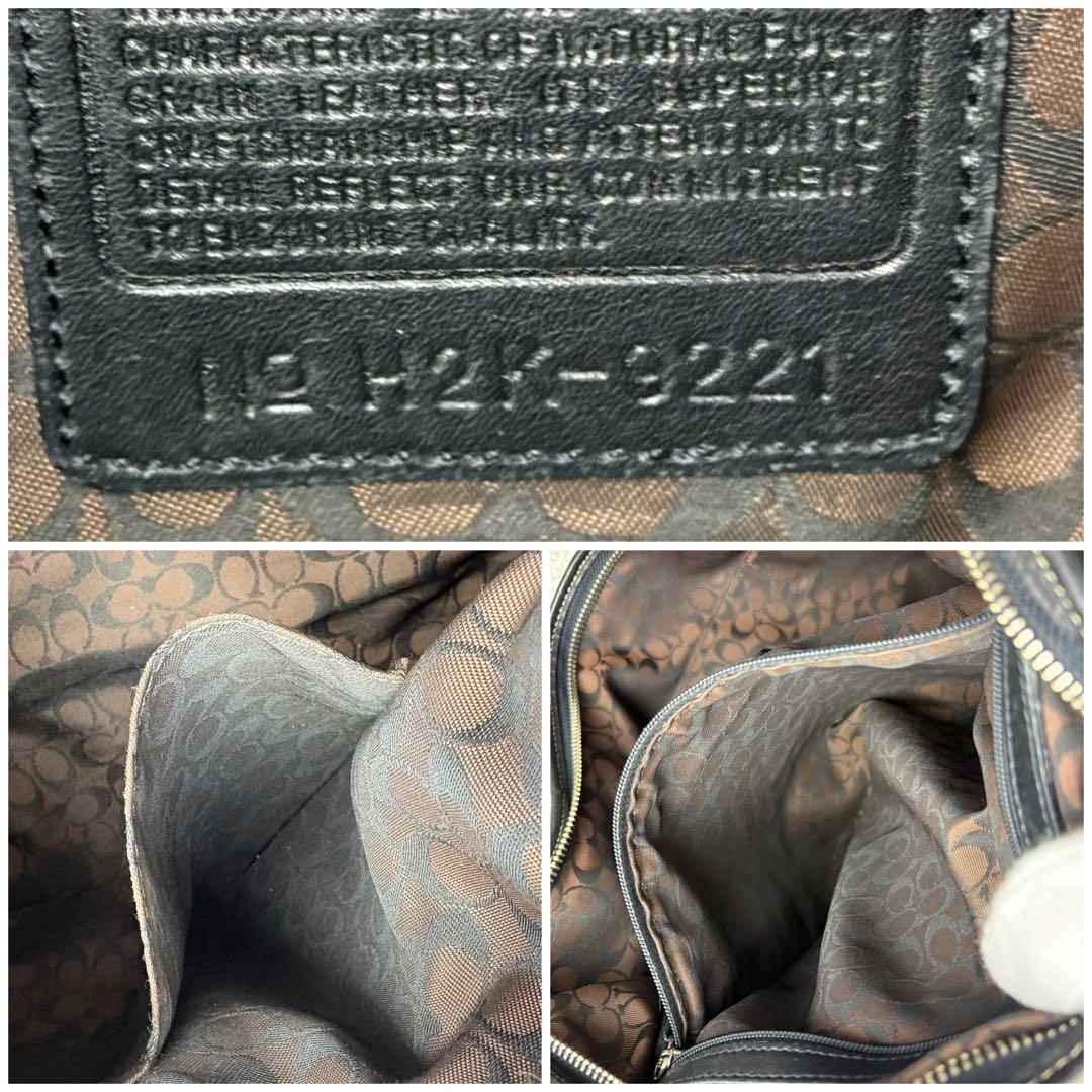 バッグ Coach Hobo Shoulder Bag Leather y2k