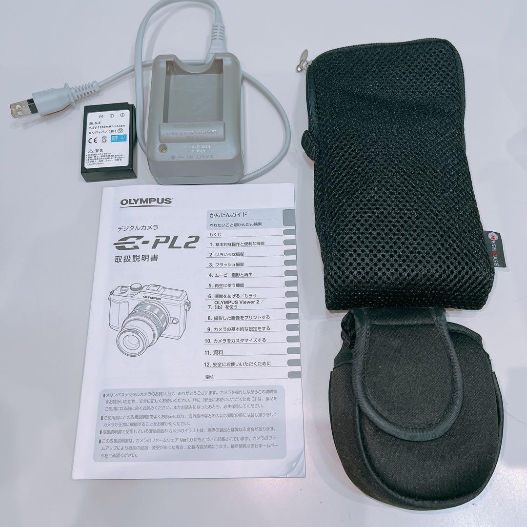 【早売希望】OLYMPUS オリンパス E-PL2 デジタルカメラ セット