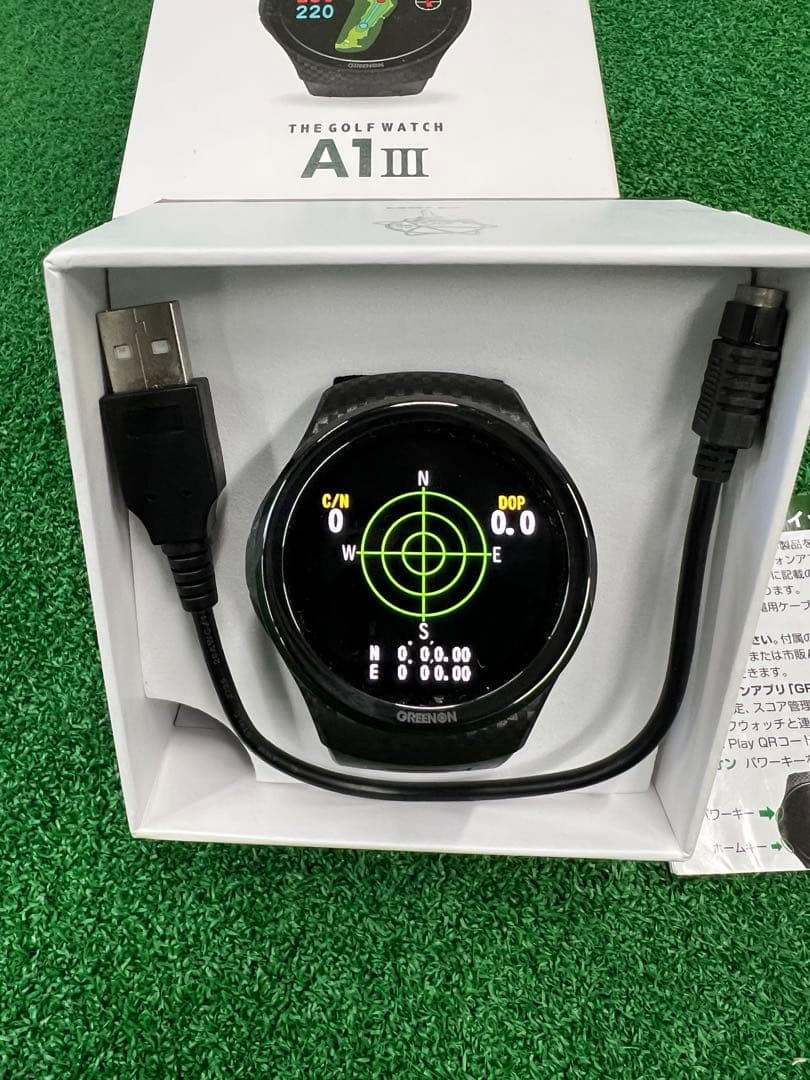 GREEN ON THE GOLF WATCH A1III データ初期化更新済み
