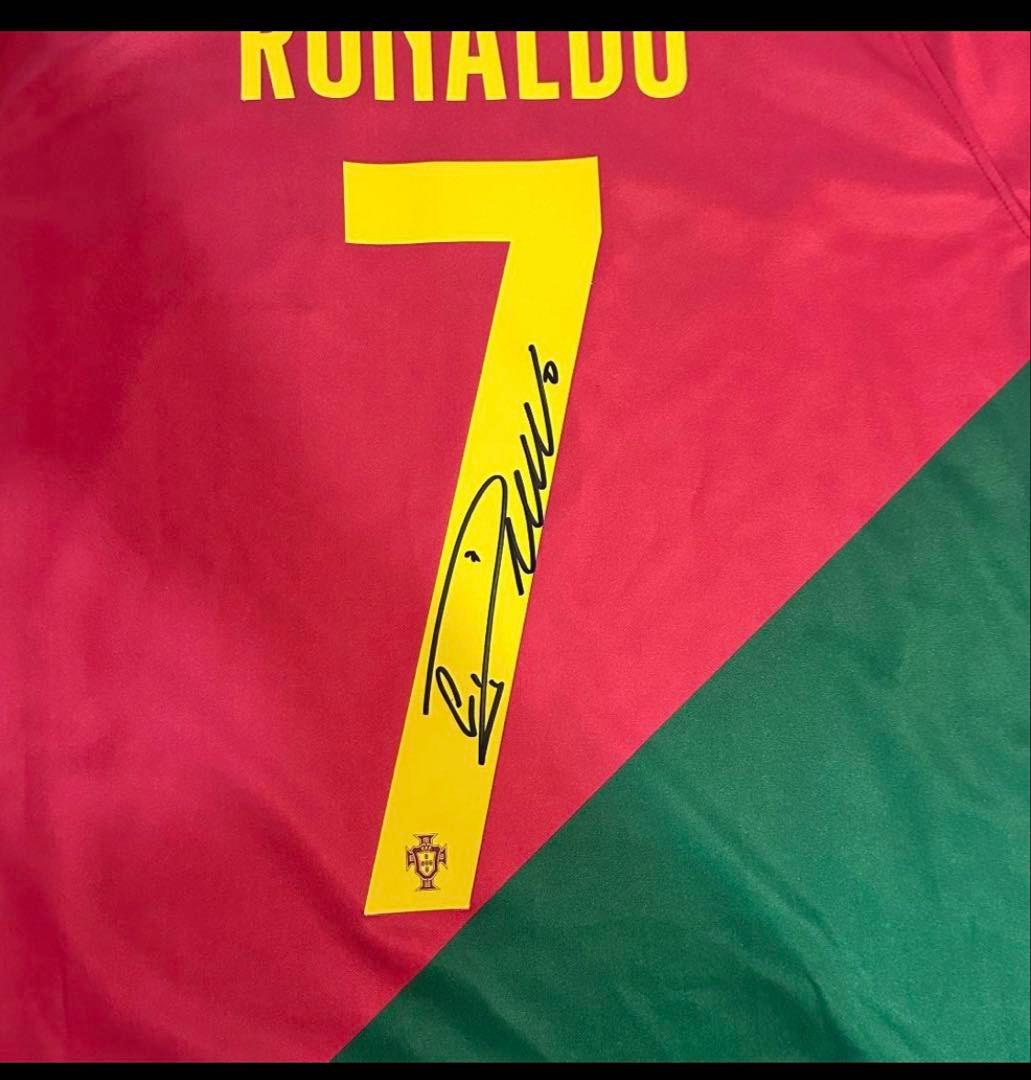 クリスティアーノ・ロナウド 直筆サイン入り ポルトガル代表 icons社証明書