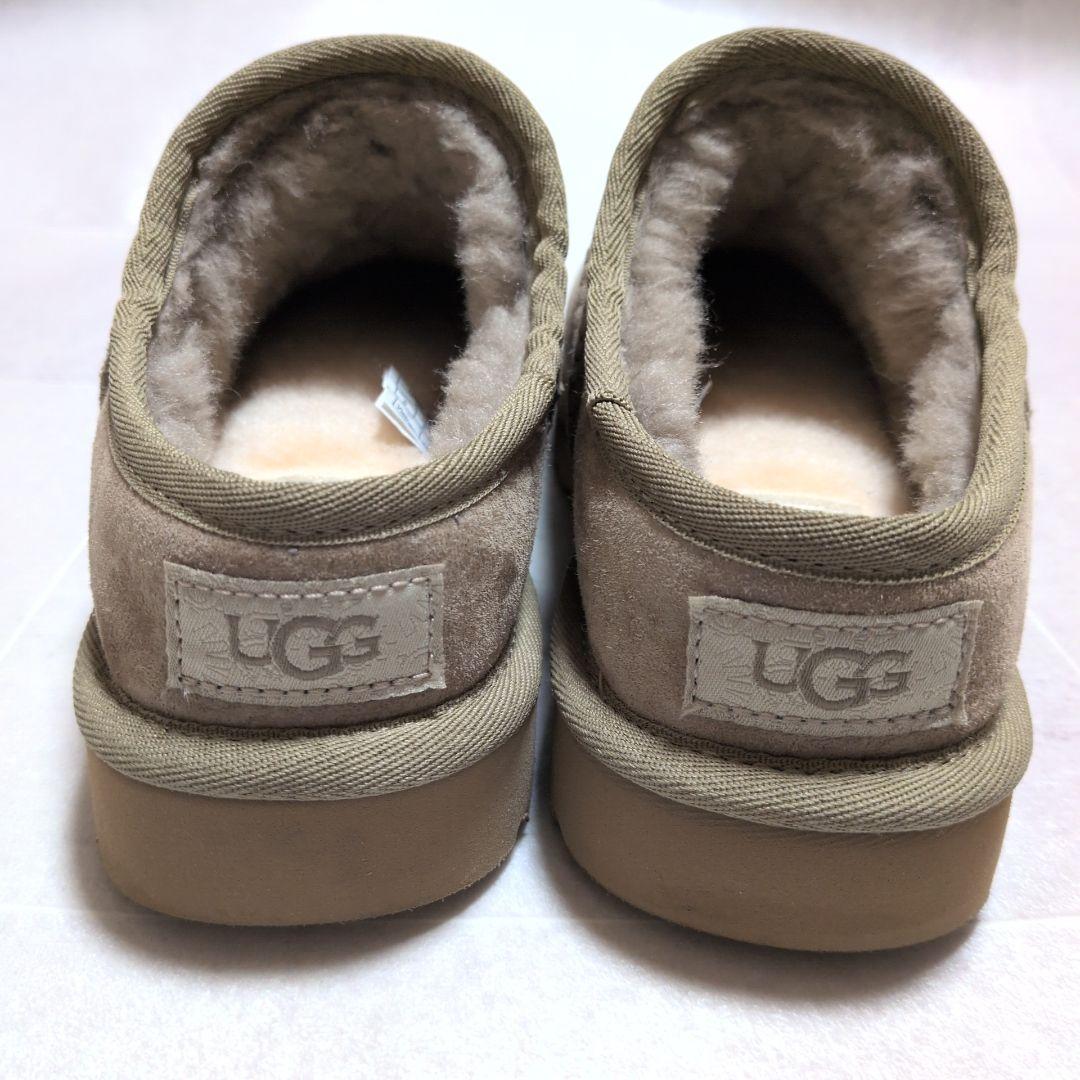 【未使用級】UGG アグ　クラシック スリッパ　25cm ムートン　スリッポン