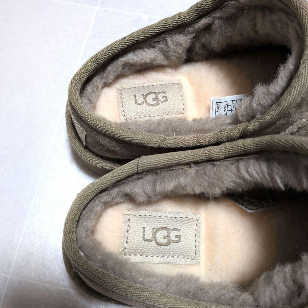 【未使用級】UGG アグ　クラシック スリッパ　25cm ムートン　スリッポン