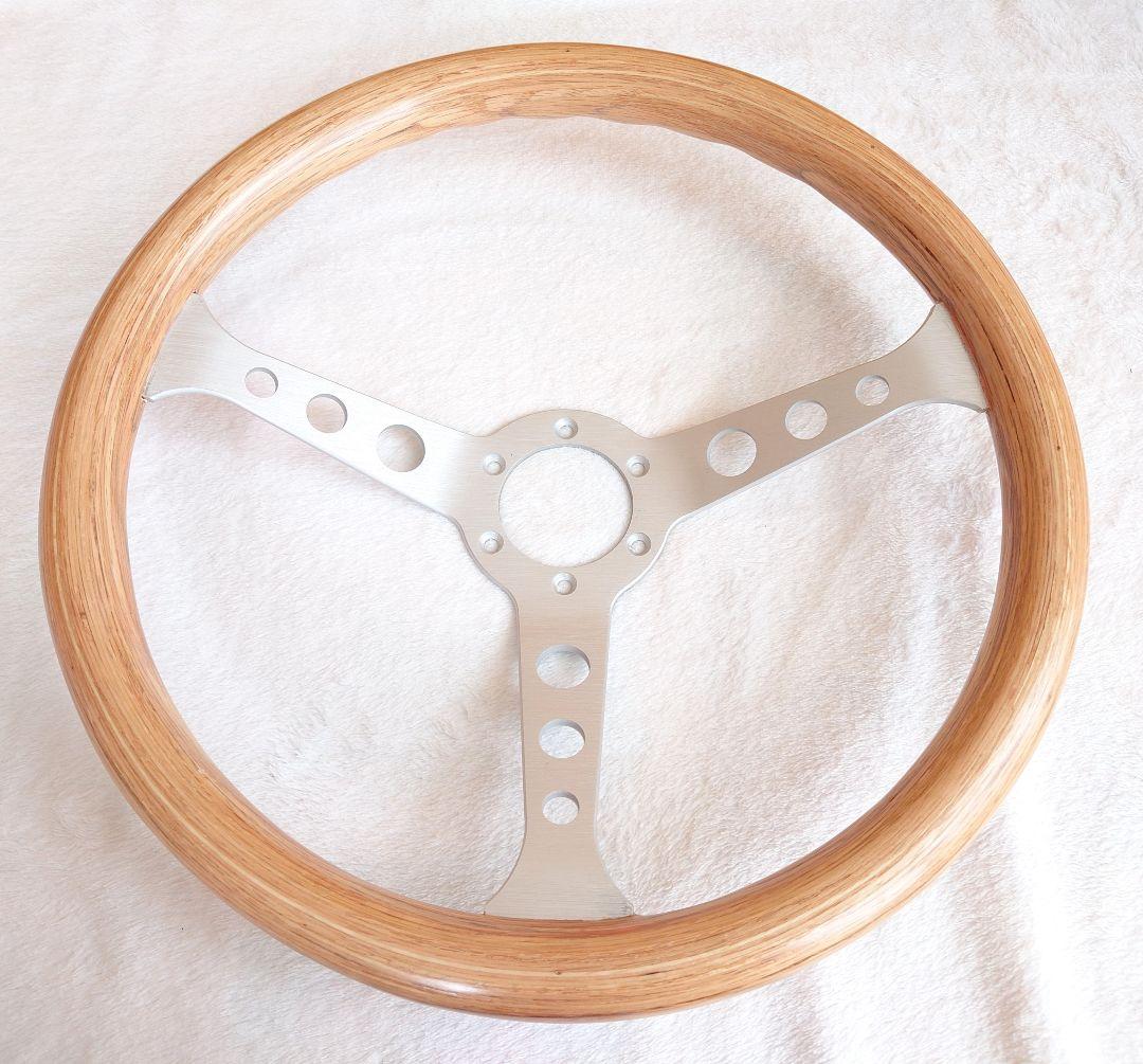 未使用 TIYPEOR ウッドステアリング 15インチ 社外