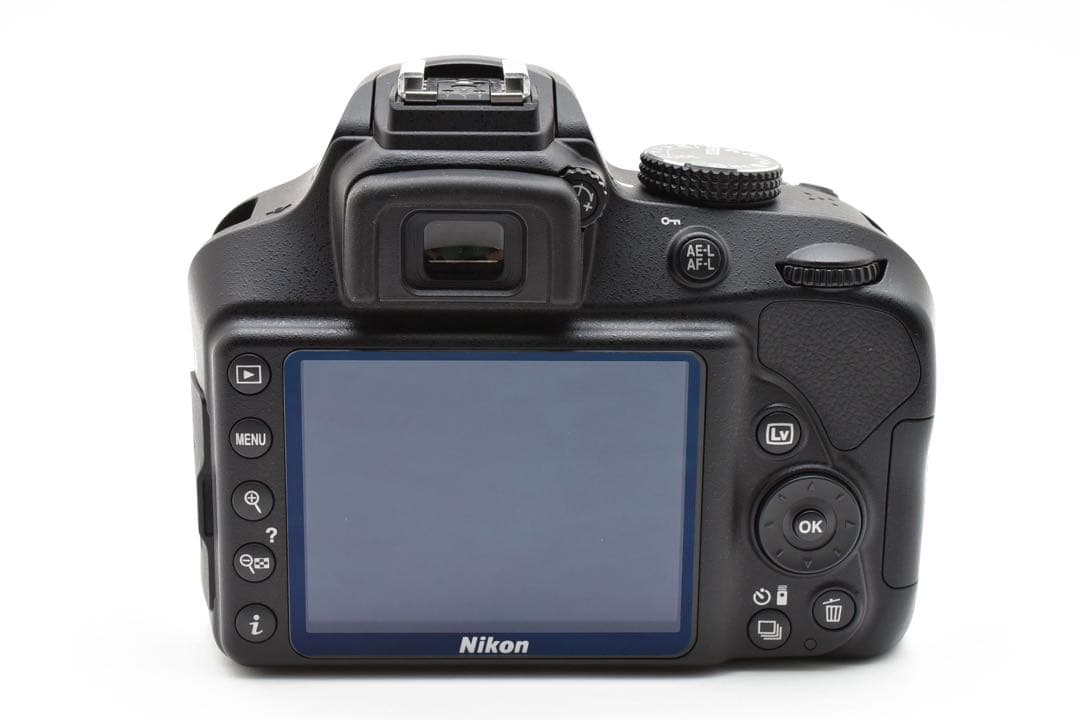【美品】 ニコン Nikon D3400 ダブルズームセット一眼レフカメラ