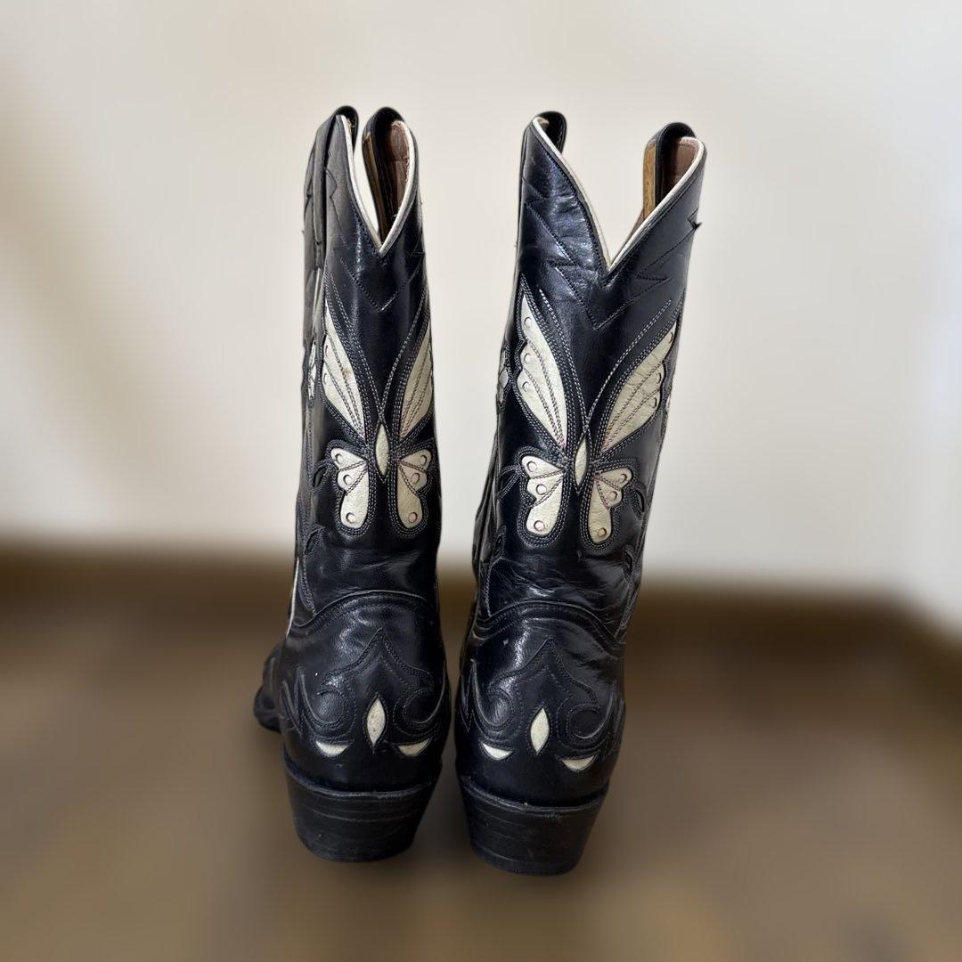 MONTANA ウエスタンブーツカイラニ　レザー　バタフライ