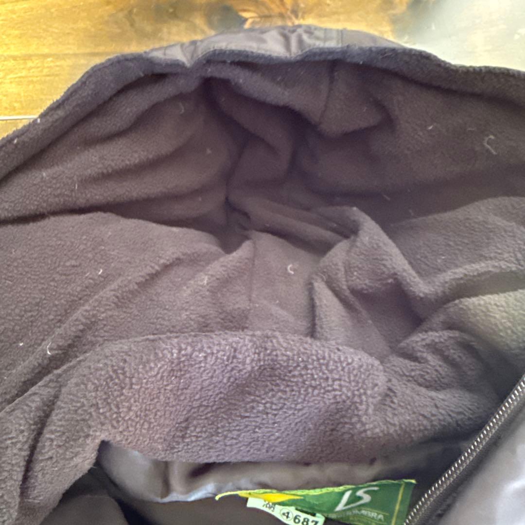 Luz フード付きベンチコート 黒　クリーニング済