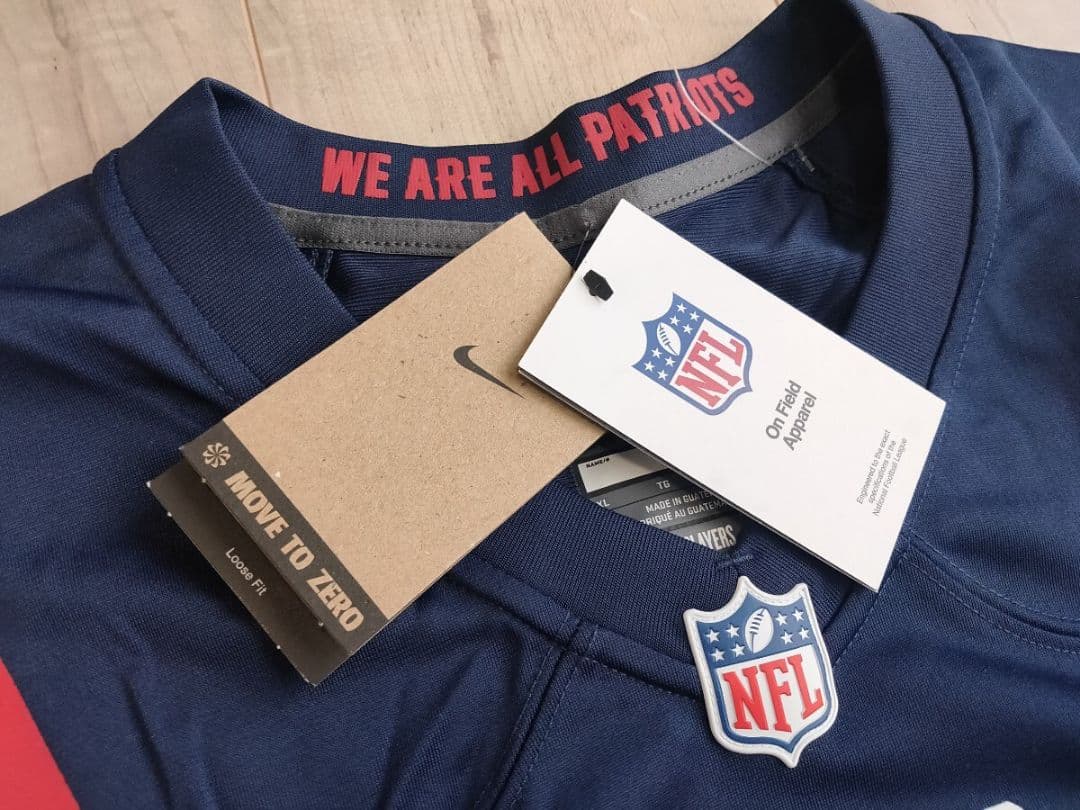 XL 新品 NIKE×NFL New England Patriots ジャージ