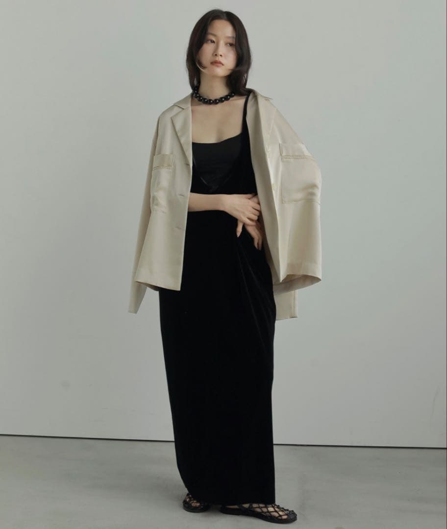 新品未使用anuke アンヌークSatin Tailored Shirts