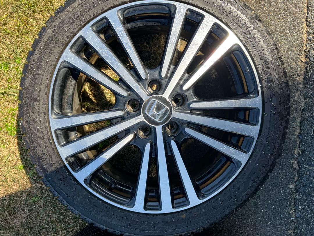 オデッセイ 純正ホイール 225/45R18 スタッドレスタイヤ ホイールセット