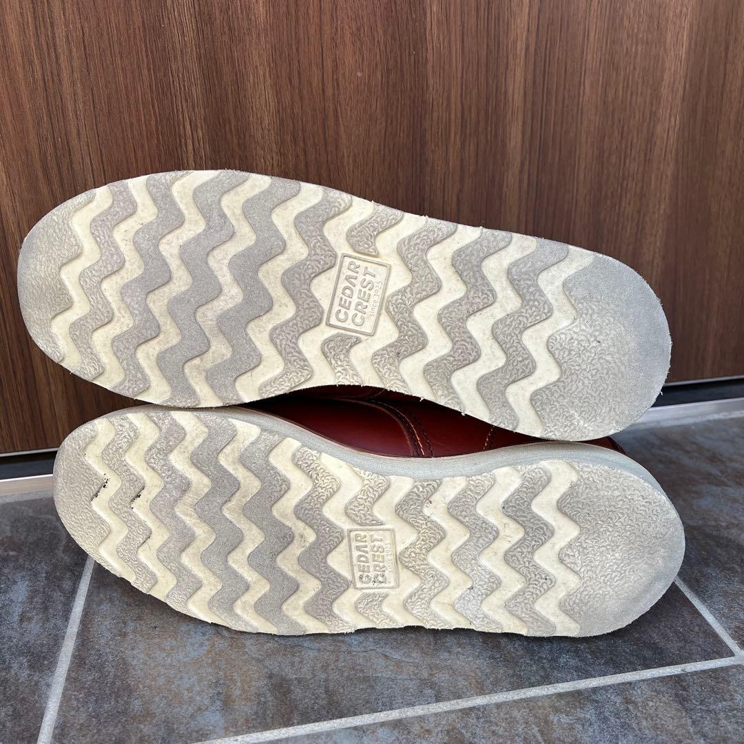 【絶版】セダークレスト アイリッシュセッター26cm ワークブーツレザー革