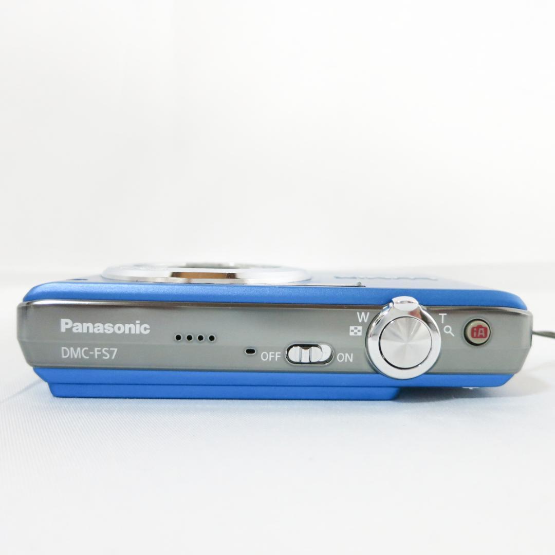Panasonic Lumix DMC-FS7 ブルー コンパクトデジタルカメラ