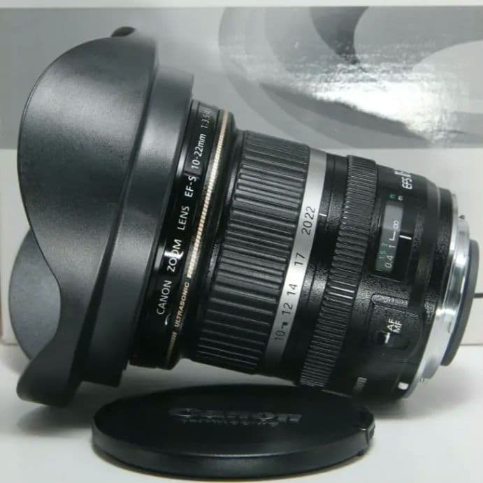 ❤超広角レンズ♪キヤノン EF-S 10-22mm USM♪元箱純正付属品多数❤