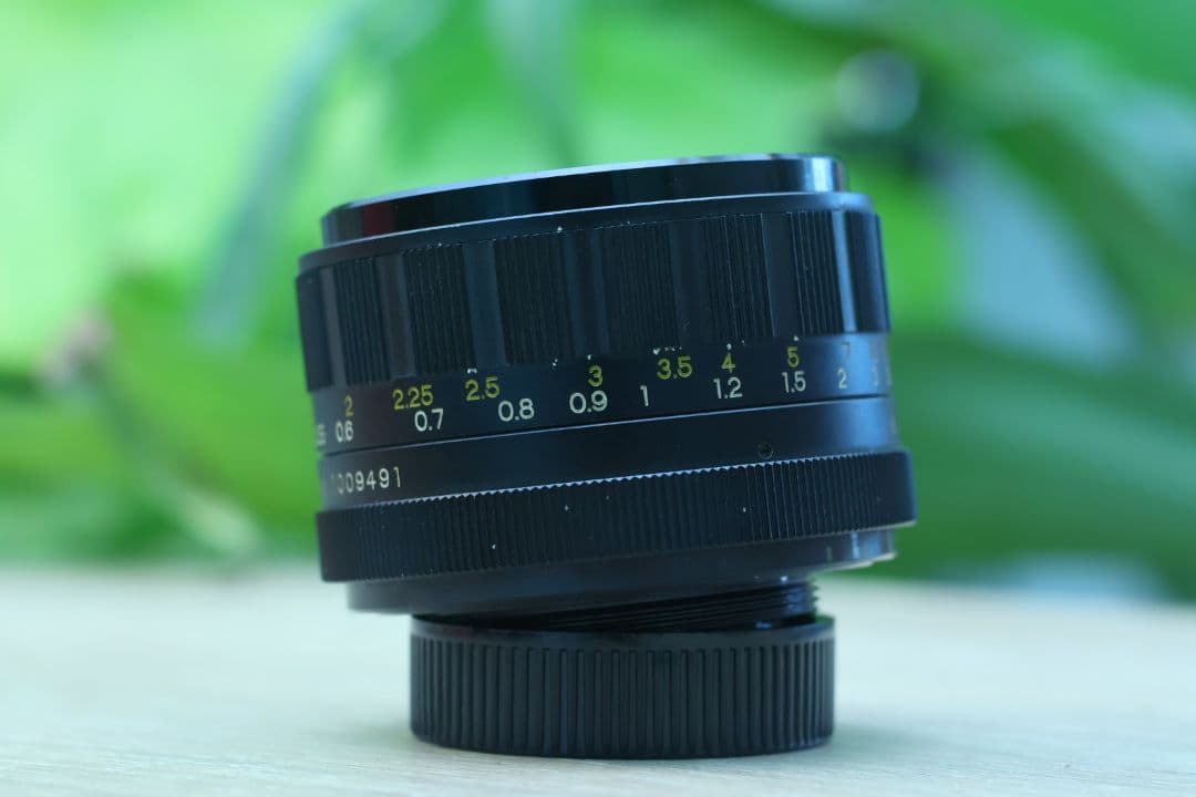 Yashica Yashinon-DS 50mm f1.4レンズ