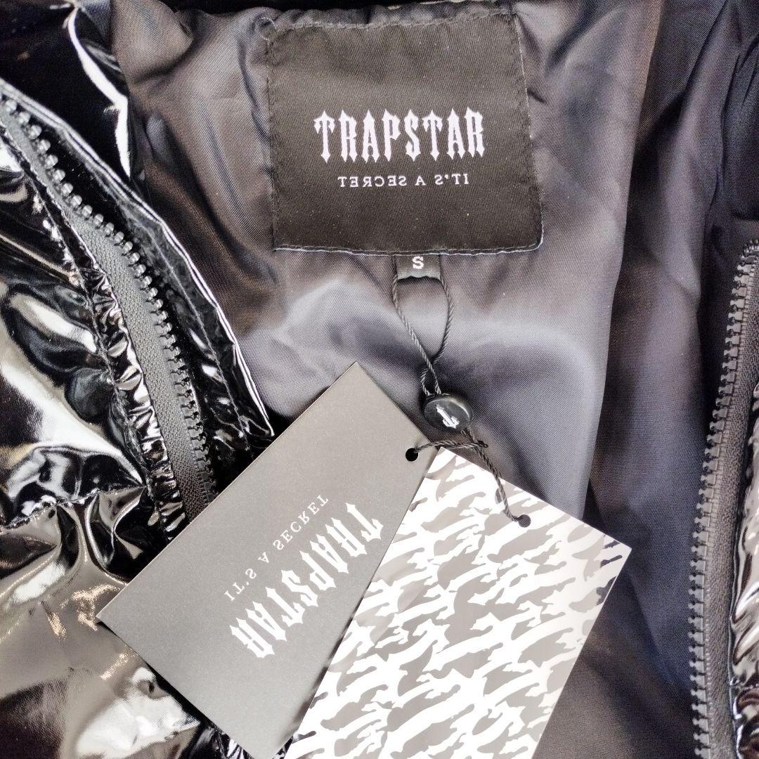 TRAPSTAR ブラックダウンジャケット S
