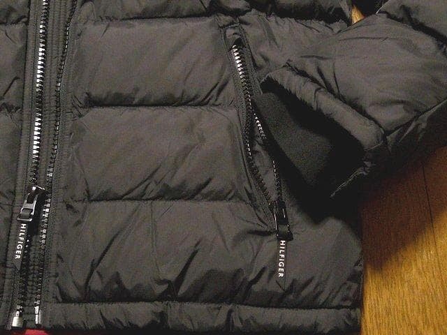 【大きい】XL・XXL位日本サイズ位トミーヒルフィガーUS限定ダウンジャケット黒