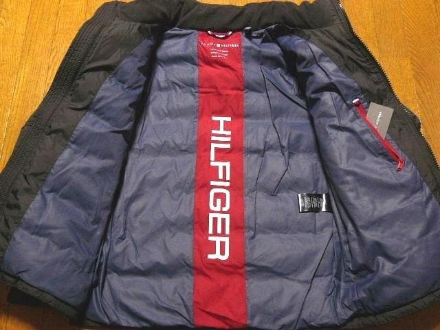 【大きい】XL・XXL位日本サイズ位トミーヒルフィガーUS限定ダウンジャケット黒