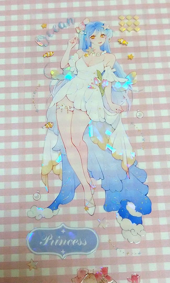 J1100＃辛妮庄园(贝壳光)柠檬树切り売り海外人物マステ女の子