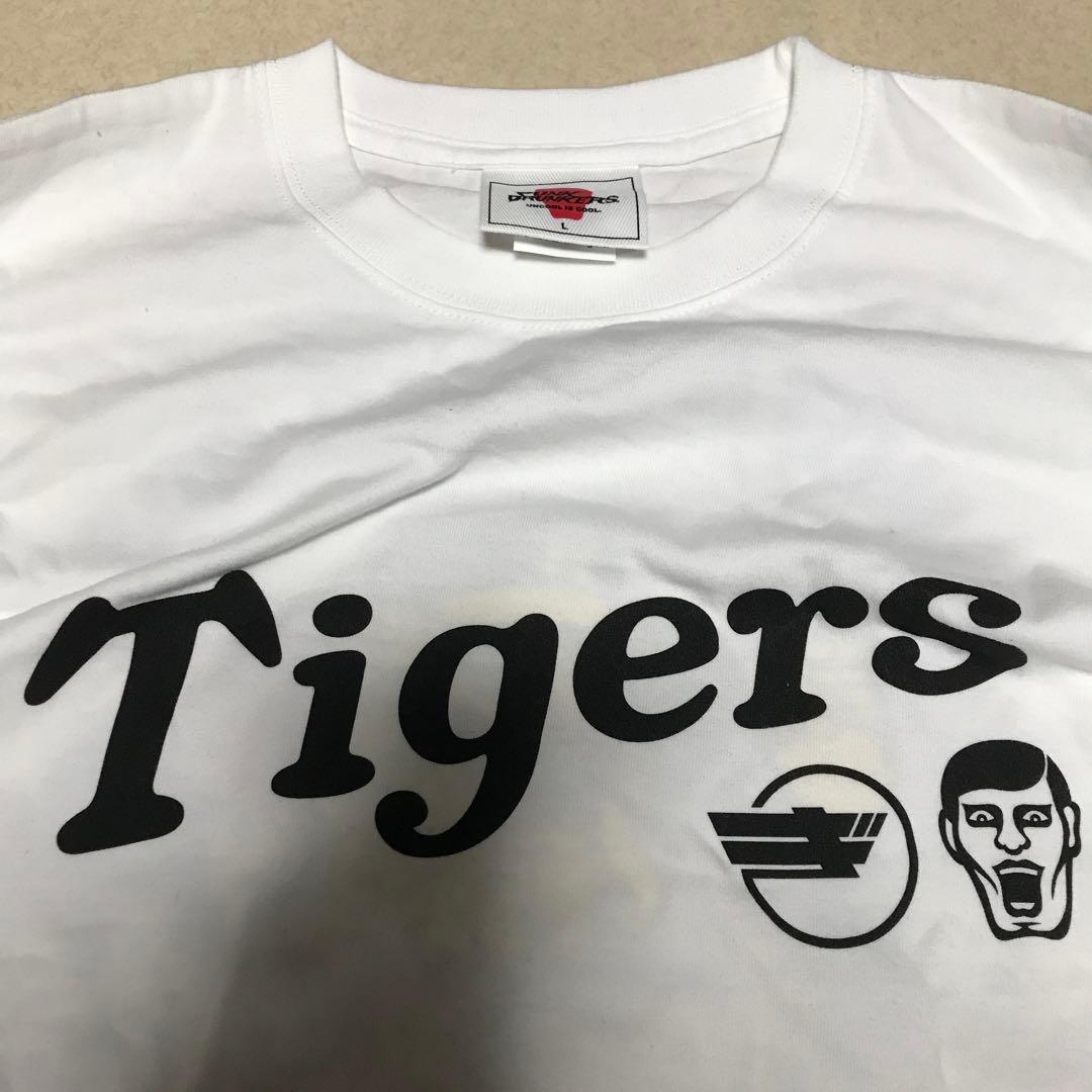 未使用 阪神タイガース L punkdrunkers パンクドランカーズ 長袖白