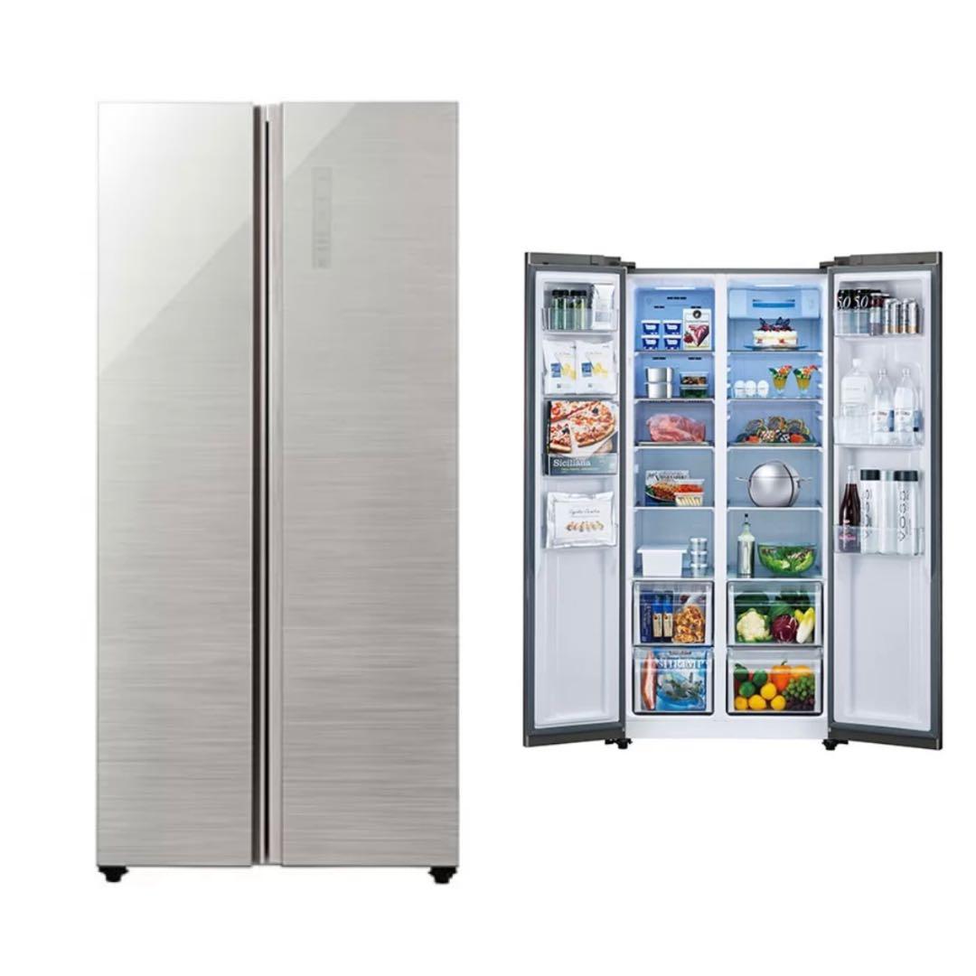 AQUA ノンフロン冷凍冷蔵庫AQR-SBS45H (S) 2019 年最終価格