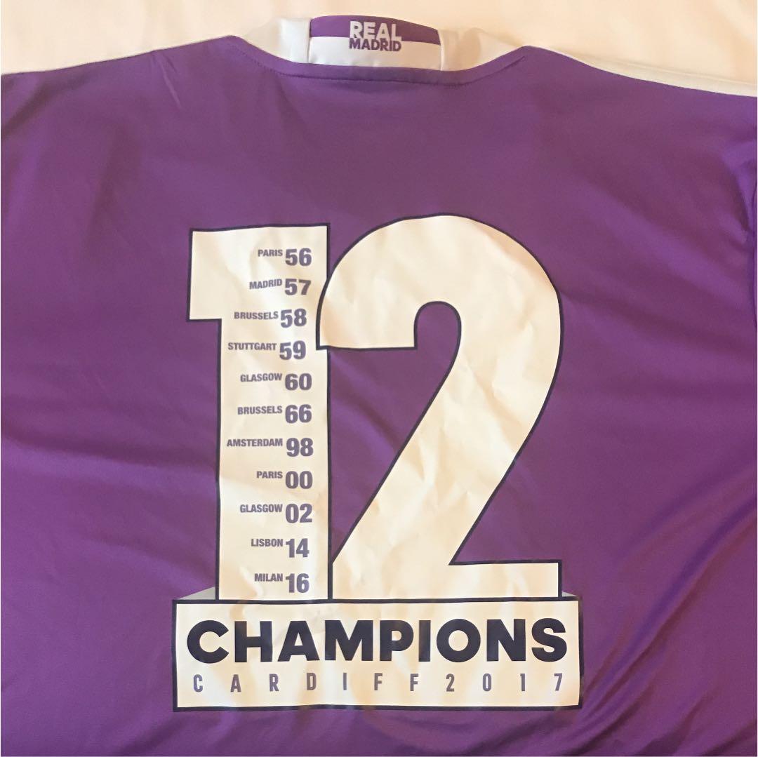 激レア レアル・マドリード 限定優勝記念 ユニフォーム