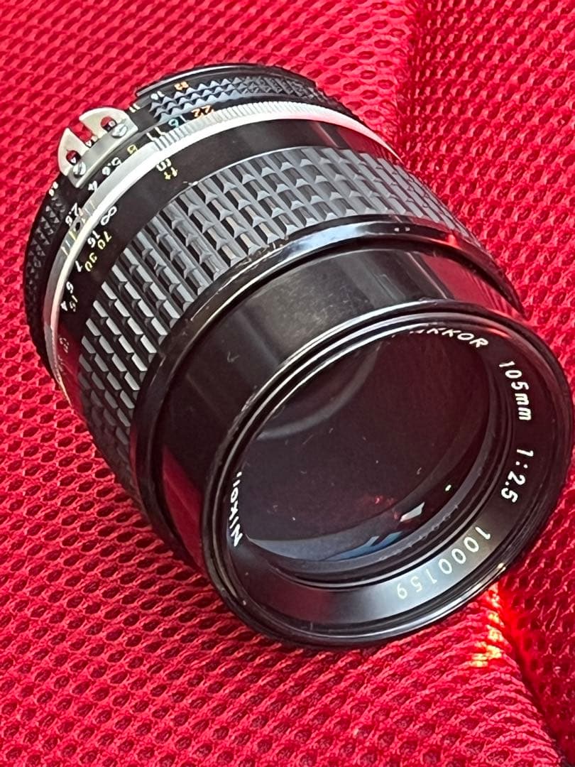 名機 NIKON NIKKOR Ai-S単焦点105mm 1:2.5