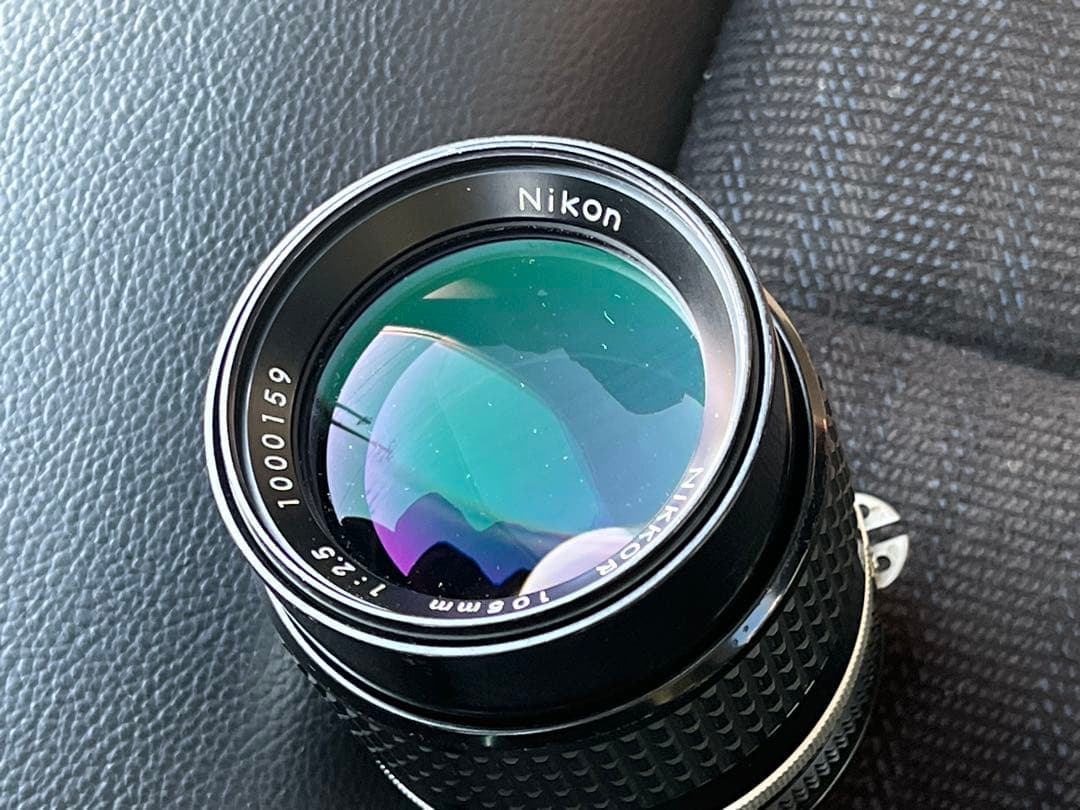 名機 NIKON NIKKOR Ai-S単焦点105mm 1:2.5