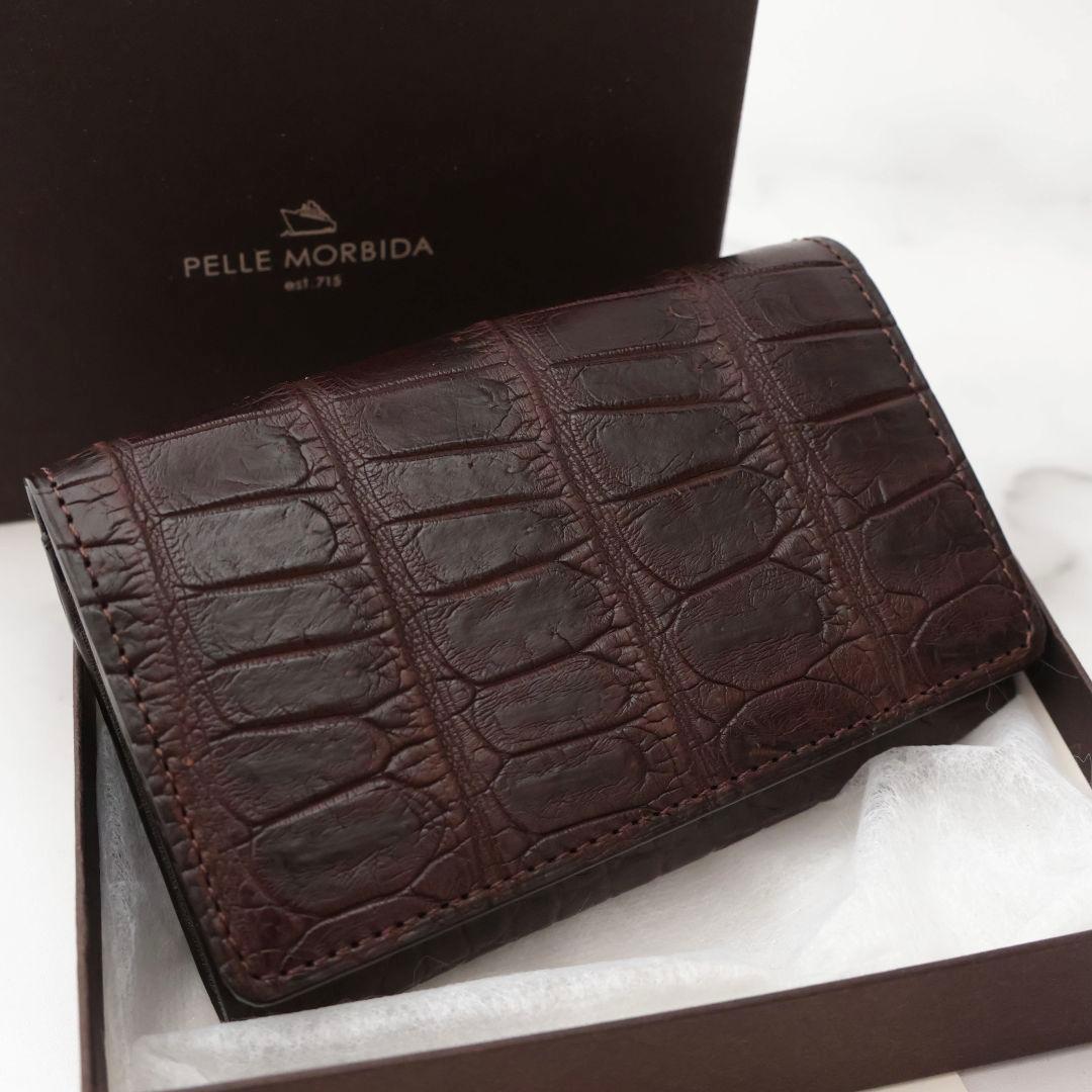 未使用 PELLE MORBIDA ペッレモルビダ 名刺入れ カードケース